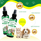 Pet Tick Repellent Spray for Cats and Dogs