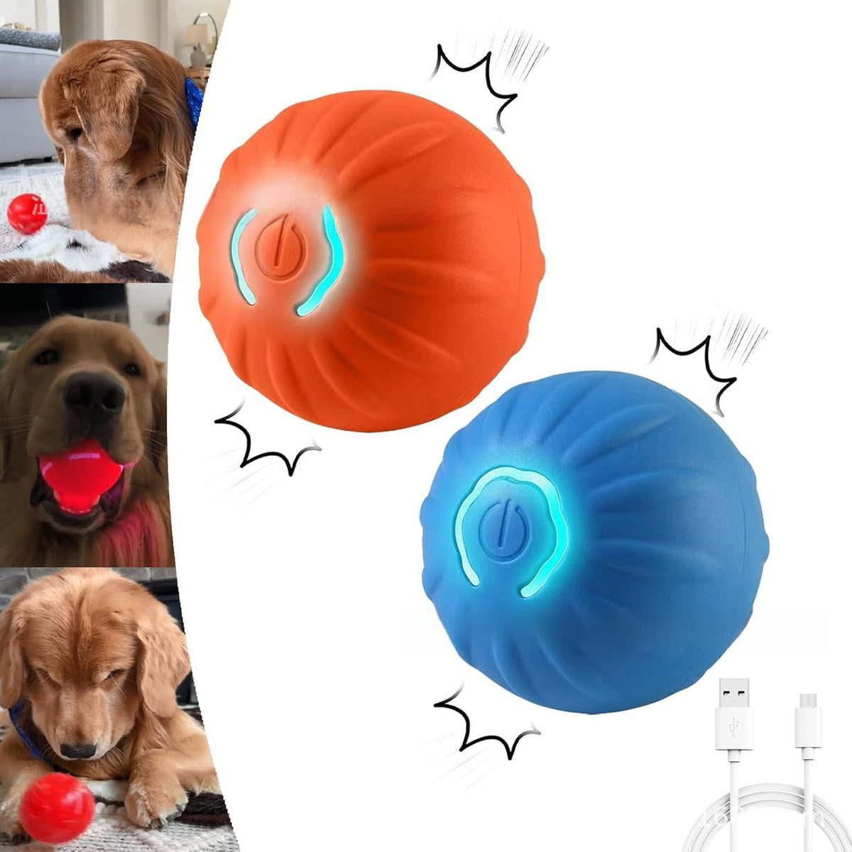 Pet traction ball