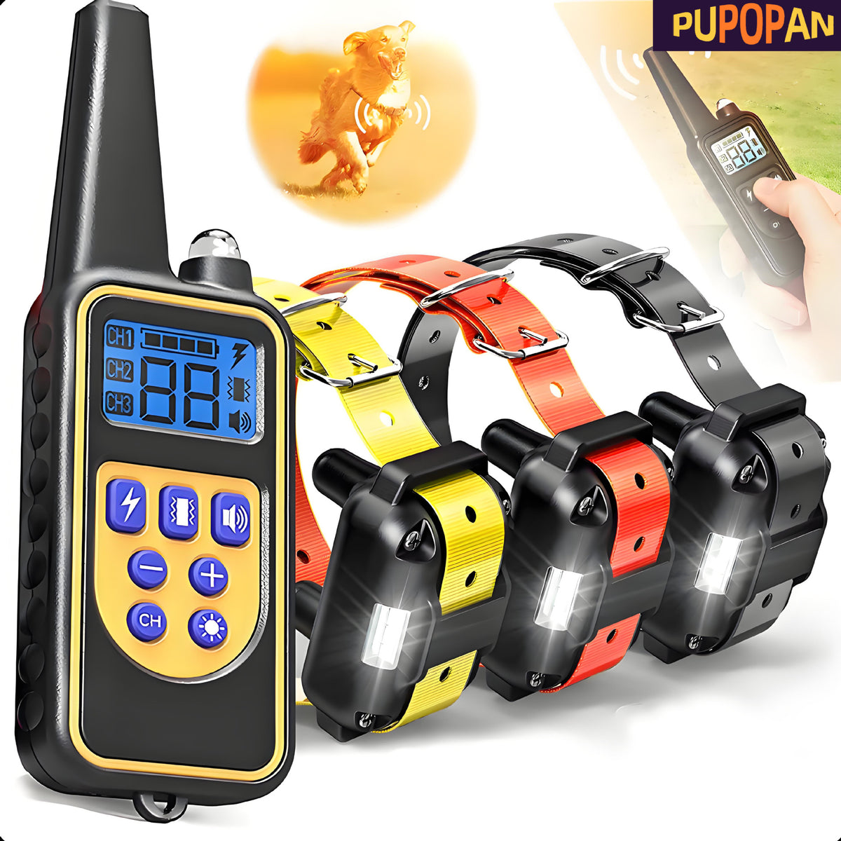 Electronic Dog Training Collar with Anti Barking Technology