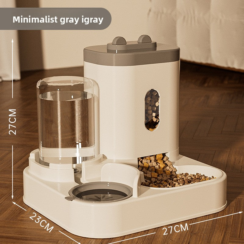 Pet Feeding Bowl with Water Dispenser