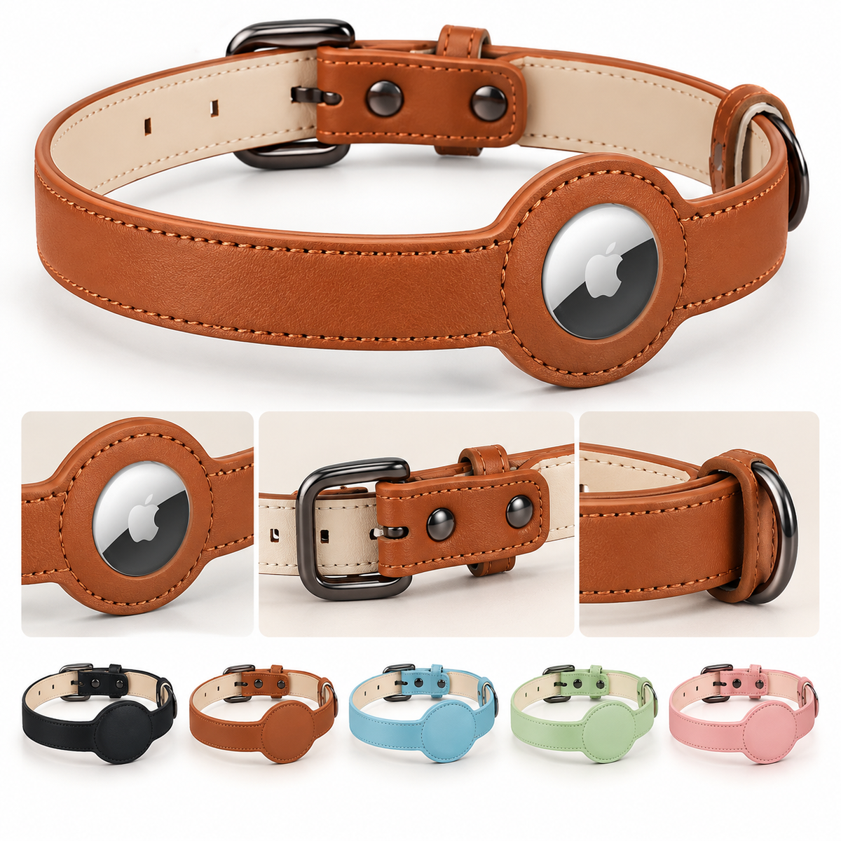 Pet Locator Collar (designed for Apple AirTag)