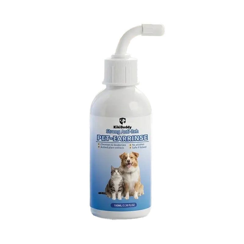 Pet Ear Cleaning Solution with Antibacterial Formula