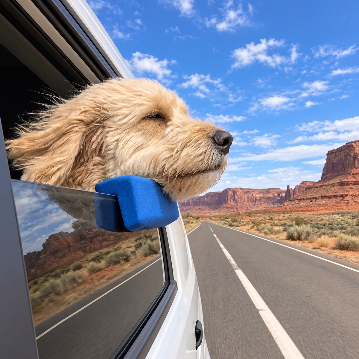 Pet Car Window Chin Rest