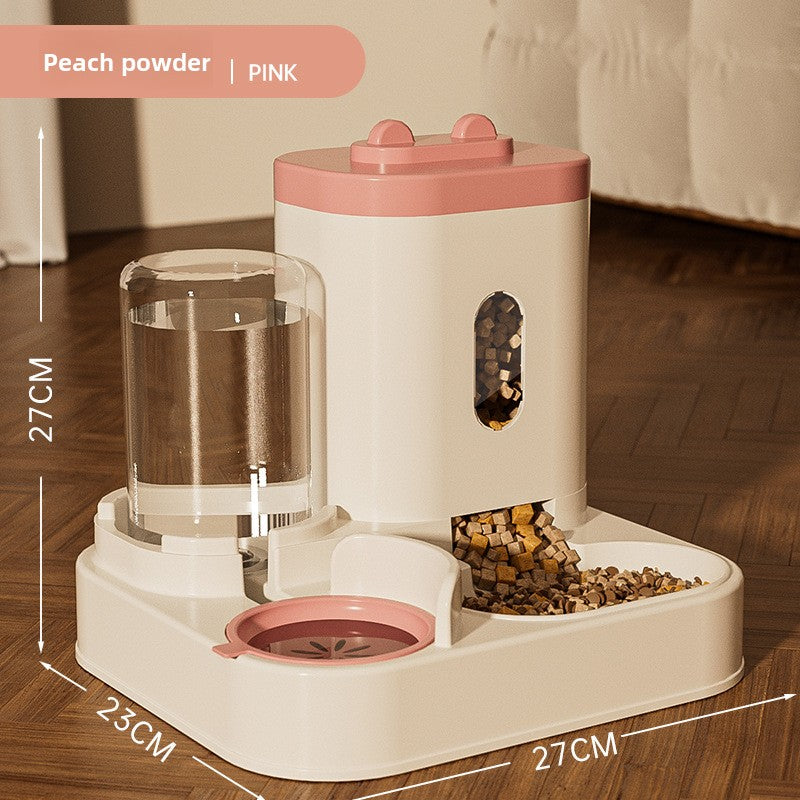 Pet Feeding Bowl with Water Dispenser