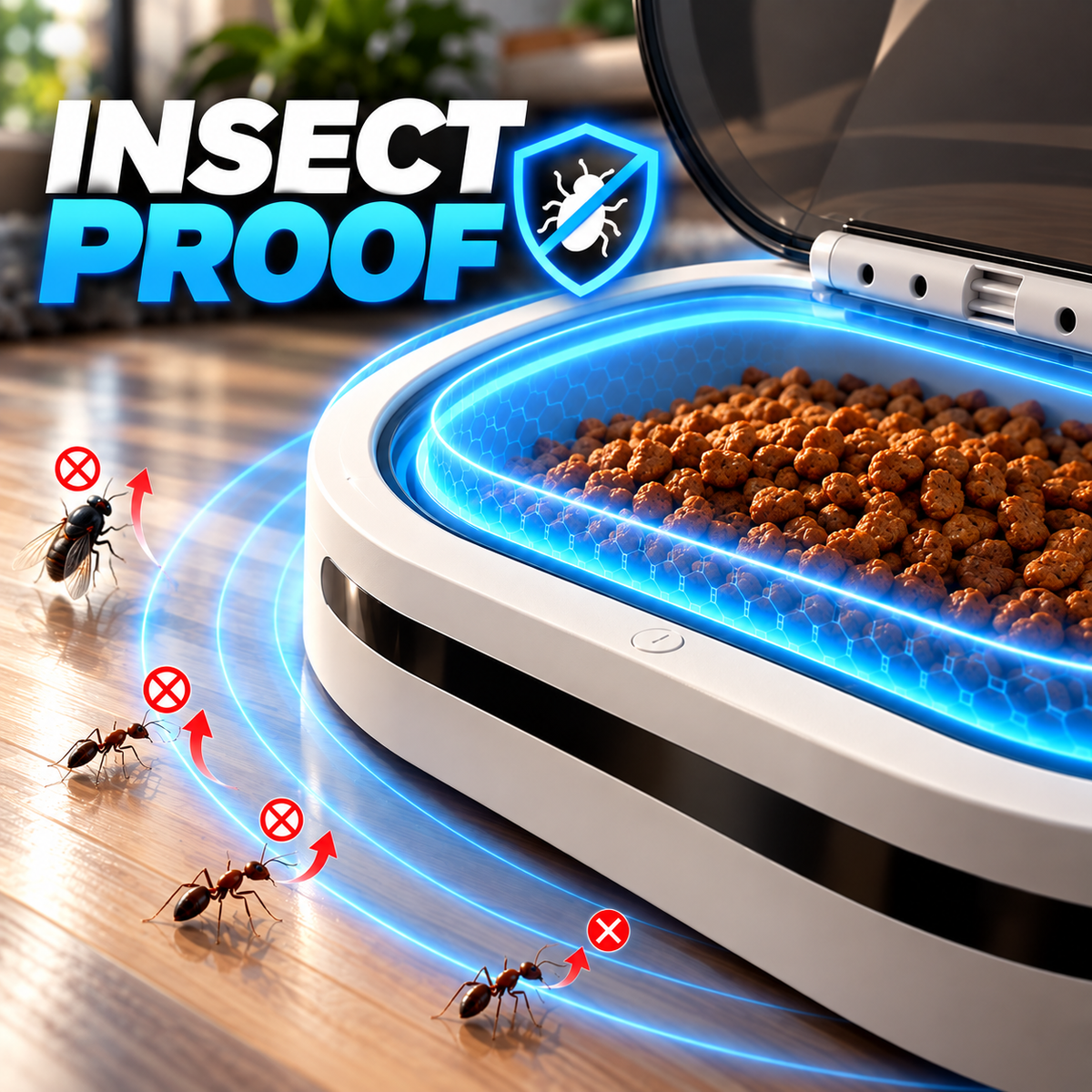 Pet Intelligent Automatic Feeder Cat Food Basin Cat Automatic Induction Cover Opening