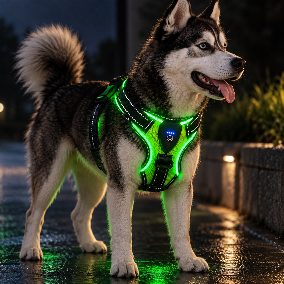Adjustable LED Pet Vest