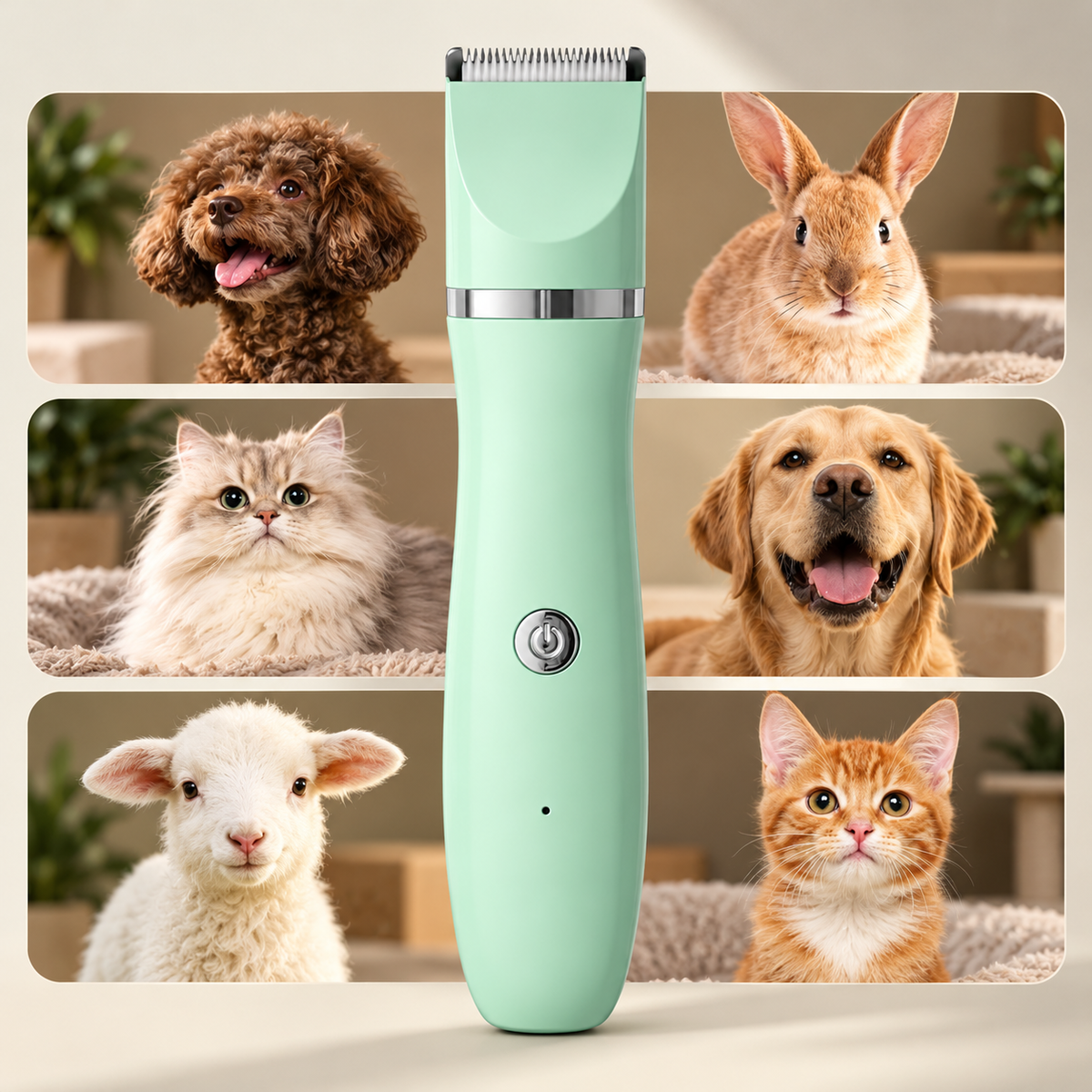 Rechargeable Pet Grooming Clipper