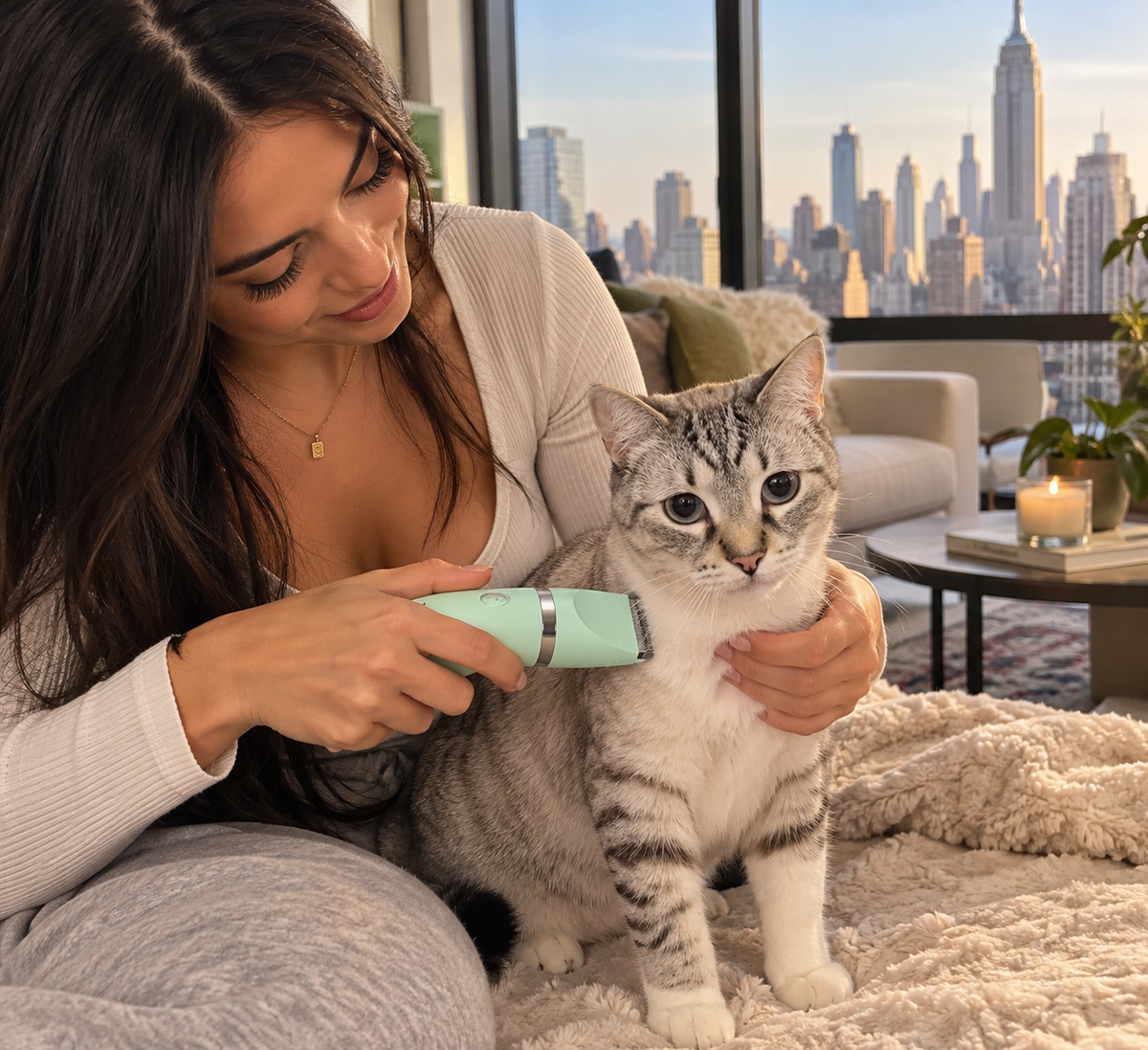 Rechargeable Pet Grooming Clipper