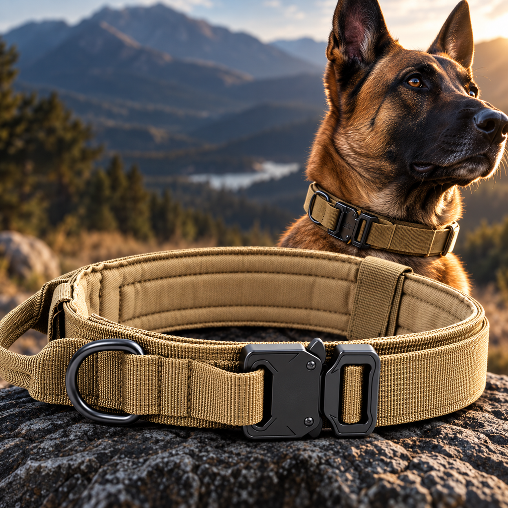 Tactical dog collar