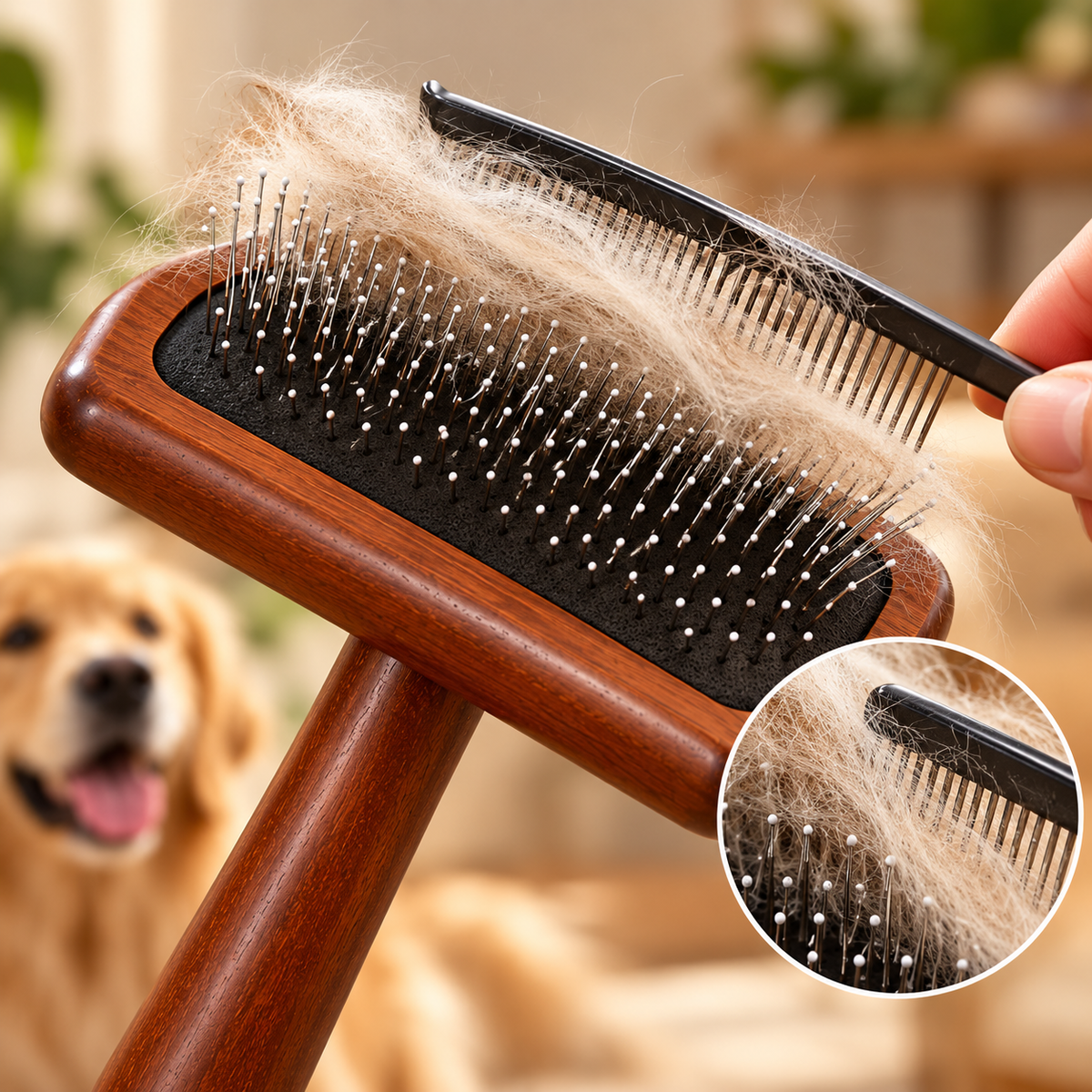 Hartley Teddy Premium Dog Hair Removal Comb
